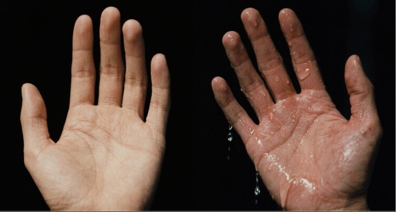  手掌总是潮湿难耐，社交职场屡受阻；别再简单归为爱出汗，手汗症需正视 健康养生