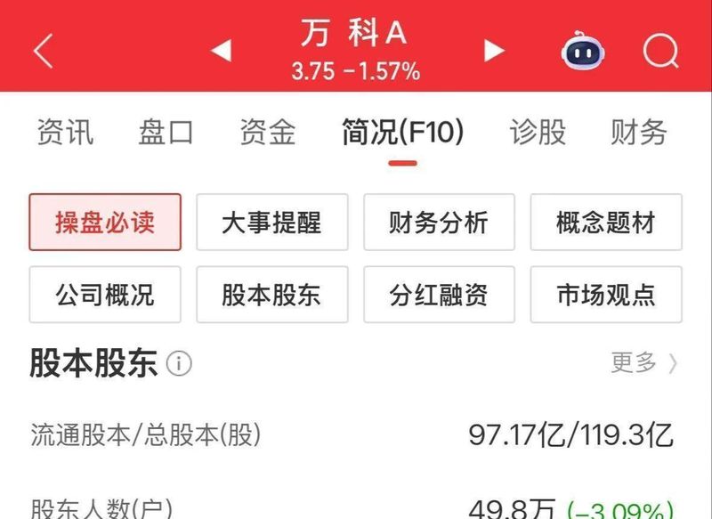  万科A八年沉浮录：价值投资陷阱的技术解构与系统性失败复盘 股票财经