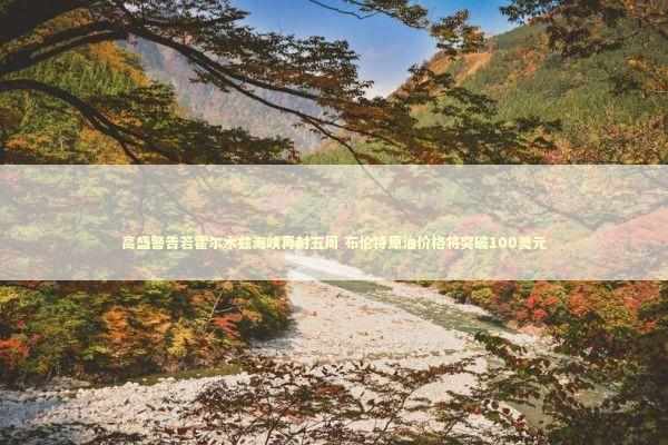 高盛警告若霍尔木兹海峡再封五周 布伦特原油价格将突破100美元 新闻