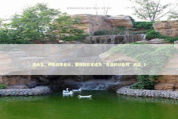 郑永年:伊朗战事启示,要预防日本成为“东亚的以色列”访谈_1 郑永年:伊朗战事启示,要预防日本成为“东亚的以色列”访谈_1 新闻