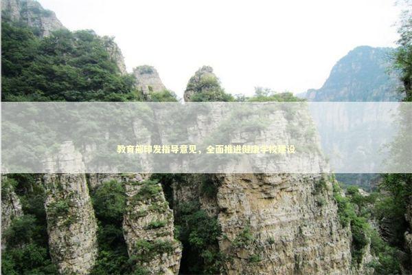 教育部印发指导意见,全面推进健康学校建设 教育部印发指导意见,全面推进健康学校建设 新闻