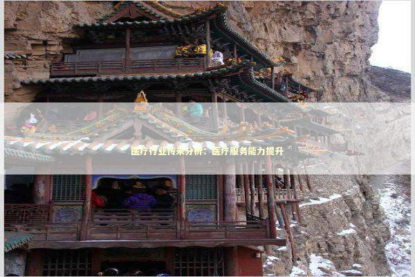 医疗行业传来分析：医疗服务能力提升 新闻